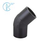 45 Degree Elbow HDPE Fusion Fittings For Irrigation