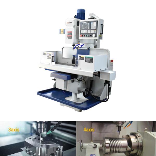 Buy cheap X Y Z Axis CNC VMC Machine 0.025/300mm Positioning Accuracy For Metal Parts from wholesalers