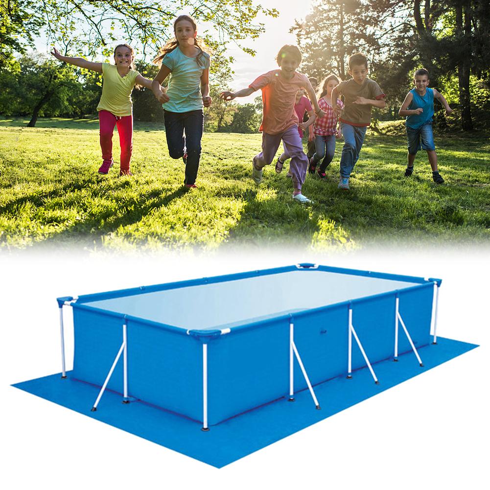 Large Size Swimming Pool Square Ground Cloth Lip Cover Dustproof Floor Cloth Mat Cover For Outdoor Villa Garden Pool