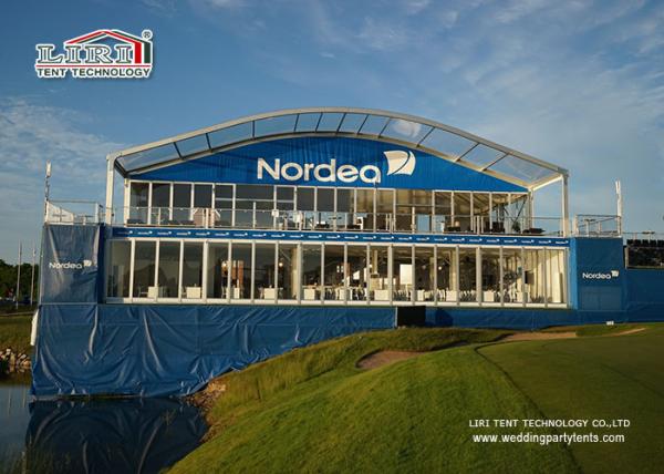 Buy cheap Glass Walls UV Resistant Tent , Transparent Party Tent Windproof from wholesalers
