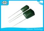 Lightweight CL11 Metallized Polyester Film Capacitor Green 100V - 630V Capacitor