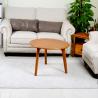 Buy cheap Retro Round Solid Wood Coffee Tables from wholesalers
