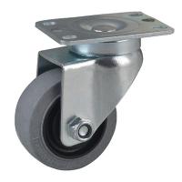 Buy cheap Silent TPR ESD Caster Wheels 75KG 3 Inch Trolley Wheels Screw Nut product