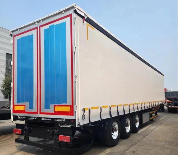 Buy cheap Wheel Base 1310mm Durable Side Curtain Semi-Trailer for Flexible and Secure Loading from wholesalers