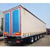 Buy cheap Wheel Base 1310mm Durable Side Curtain Semi-Trailer for Flexible and Secure Loading from wholesalers