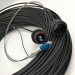 RRU Patch Cord Fiber Cable Assembly Fullaxs LC Connectors Ruggedised Sealing