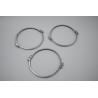 Buy cheap High Pressure Slim Steel Galvanized Pipe Clamp 80MM - 300MM Heavy Duty Customized from wholesalers