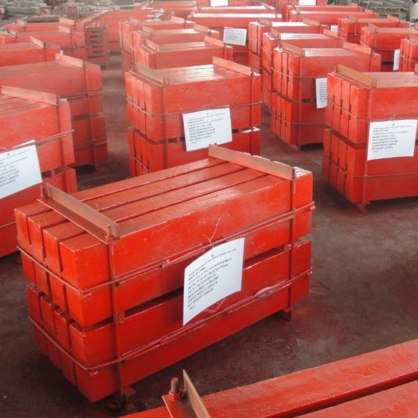 Buy cheap McCloskey i54&C50 Hammers High Chrome blow bars impact crusher blow bars from wholesalers