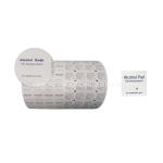 Waterproof Custom Printed 73GSM Small Alcohol Prep Pad Film Roll for Pulping
