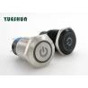 Buy cheap Waterproof LED Light 19mm Push Button Switch Orange Yellow Angle Eyes Illuminated from wholesalers