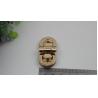 Buy cheap Custom butterfly shape light gold purse twist lock turn lock fastener from wholesalers