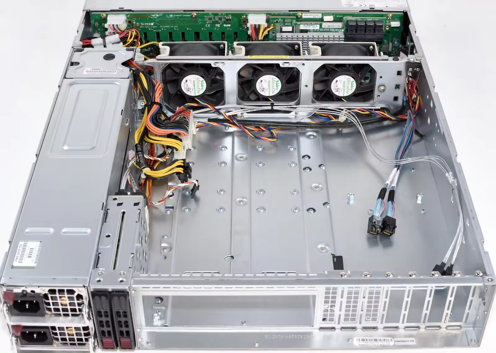 Supermicro 2U Rack GPU Server with 216BE1C-R920LPB Hard Drive Motherboard H12DSl-N6