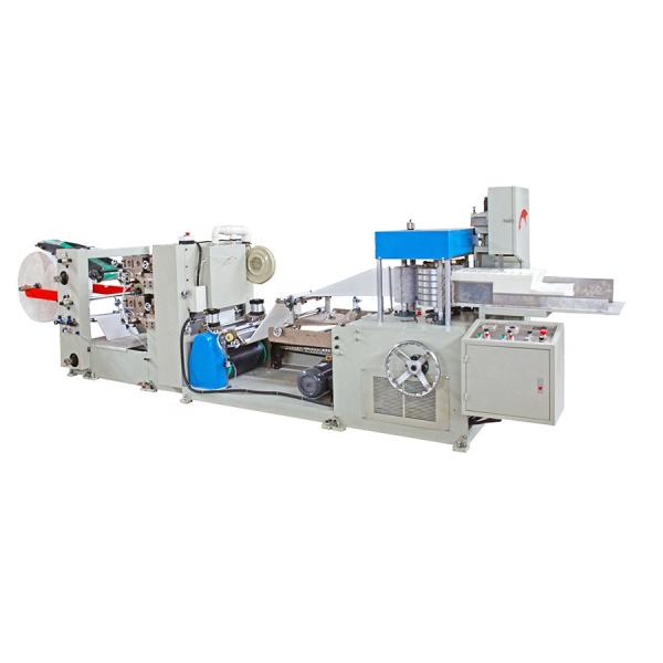 Buy cheap PLC Control Napkin Paper Machine 8-12 Bag / Min 220v / 50HZ Accurate Location from wholesalers
