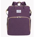 Multiple Pockets Nylon Foldable Crib 20L Mummy Diaper Bag
