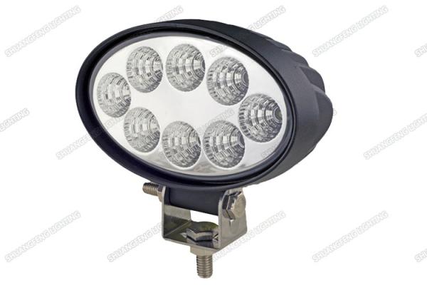 Buy cheap 24w PMMA Len Off Road LED Lights , Oval LED Work Lights For Trucks / ATV from wholesalers