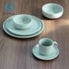 Buy cheap Green Minimalist Colored Porcelain Dinnerware 6pcs Unbreakable Porcelain Dinnerware from wholesalers