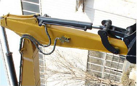 Oil cylinder Adopting an integrated for ged cylinder rod. it will not break and has higher accuracy. The diameter of the oil cylinder is increased.