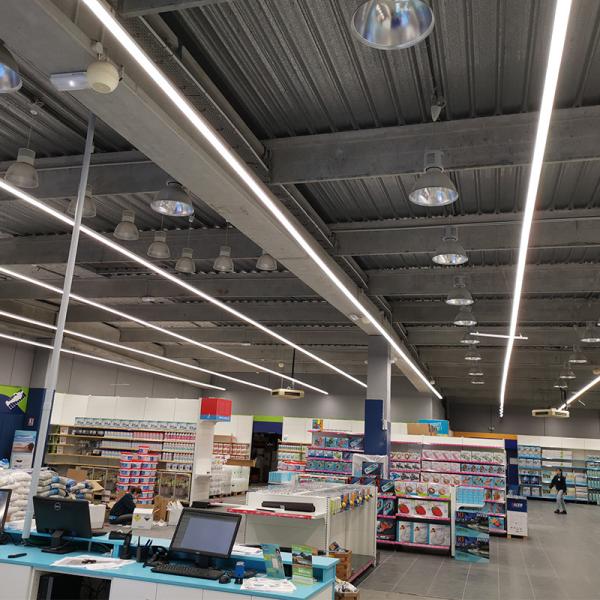 Buy cheap 2.4m 80 Watt 16000lm Slim LED Linear Track Light For Retail Store from wholesalers