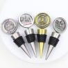 Buy cheap Metal Vacuum Wine Bottle Stopper Stainless Steel Personalized Casting from wholesalers