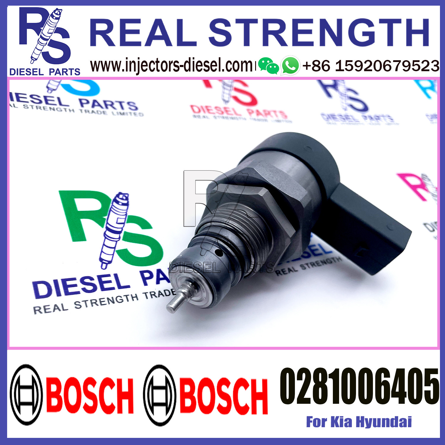 BOSCH Control Valve 0281006405 DRV Regulator Solenoid 0281006405 Applicable to Kia Hyundai