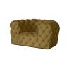 Buy cheap Modern Living Room Hotel Lobby Couch Quilted Button Tufted Velvet Sofa from wholesalers