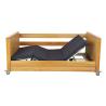 Buy cheap Popular Elderly Electric Hospital Beds For Home Remote Control Wooden Care Home Beds from wholesalers