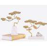 Buy cheap Marble Stand Copper Dolphin Shape Decorative Art Craft from wholesalers