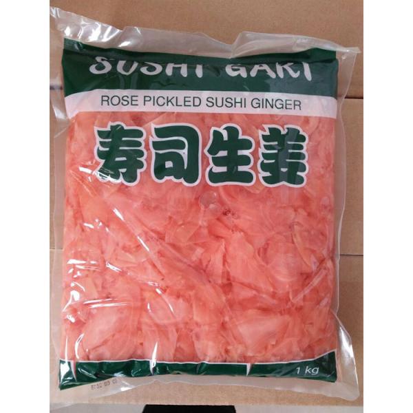 Buy cheap Japanese Style Pink Pickled Ginger Chips For Sushi Restaurant from wholesalers