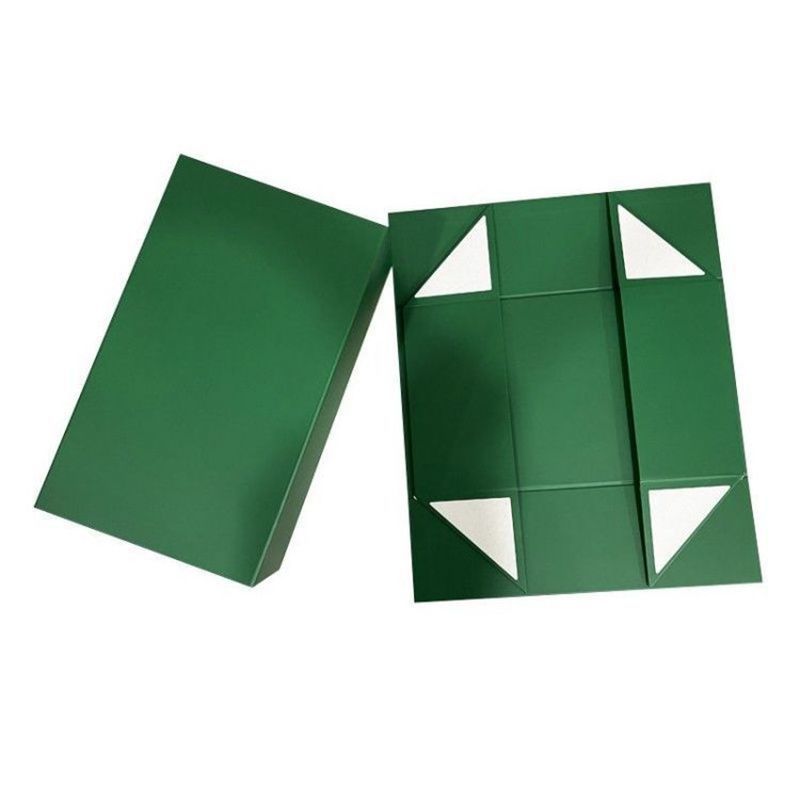 Qingdao Custom Luxury Magnetic Folding Packaging Box Gift Carton Cardboard Paper Boxes for Garments Shoes Wigs Cosmetics Hair Extension Jewellery Jewelry