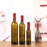 Buy cheap Hot Stamping Surface Handling 500ml 750ml Empty Bordeaux Shape Glass Wine Bottle from wholesalers