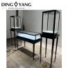 Buy cheap Simple Modern Black Luxury Jewelry Show Case With Low Power Consumption Lights from wholesalers