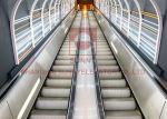 0.5m/S Escalator & Moving Walkway With Energy Saving System Stainless Steel /