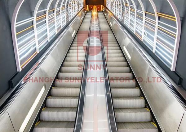 Buy cheap 0.5m/S Escalator & Moving Walkway With Energy Saving System Stainless Steel / Aluminum from wholesalers