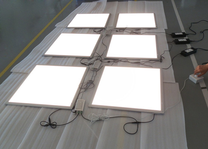 Pure / Warm / Cool White Led Flat Panel Light Fixture Eco - Friendly