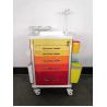 Buy cheap Red Dispensing Anesthesia Cart Aluminum Steel ABS Material from wholesalers