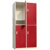 Buy cheap 4 Doors Steel Line Furniture D450mm Clothes Storage Locker from wholesalers