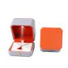 Buy cheap Luxurious Jewelry Package Hanhong Custom Gray Leather Box for Rings and Pendants from wholesalers