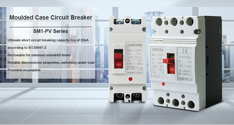 630 Amp 3 Phase 750V DC Mould Circuit Breaker