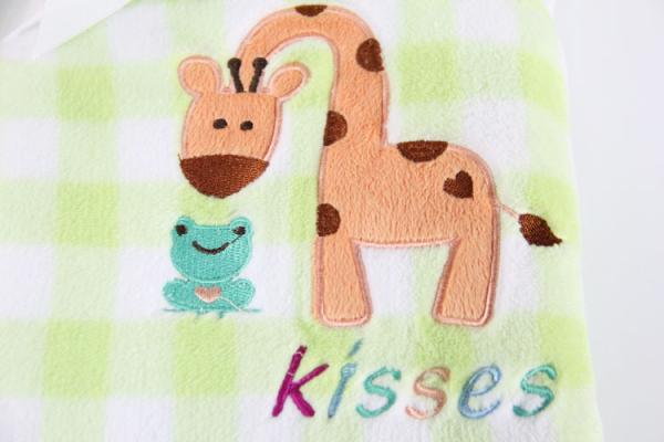 Buy cheap flannel Cute Baby Receiving Blankets Soft Touch Animal Printed Tear - Resistant from wholesalers