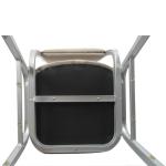 Modern Style Stackable Garden Conference Furniture Metal Legs Banquet Chair