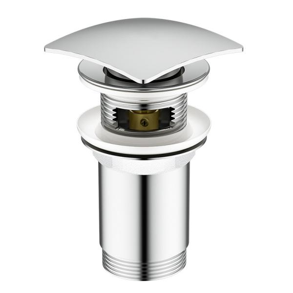 Buy cheap Brass Pop Up Sink Drain Electroplating Effortless Water Flow Anti Corrosion from wholesalers
