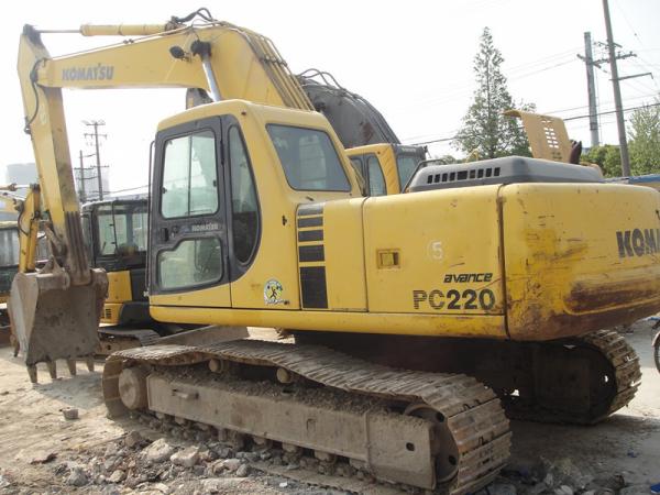Buy cheap Used 22 Ton Komatsu 220 Excavator Good Condition With1.4cbm Bucket Capacity from wholesalers