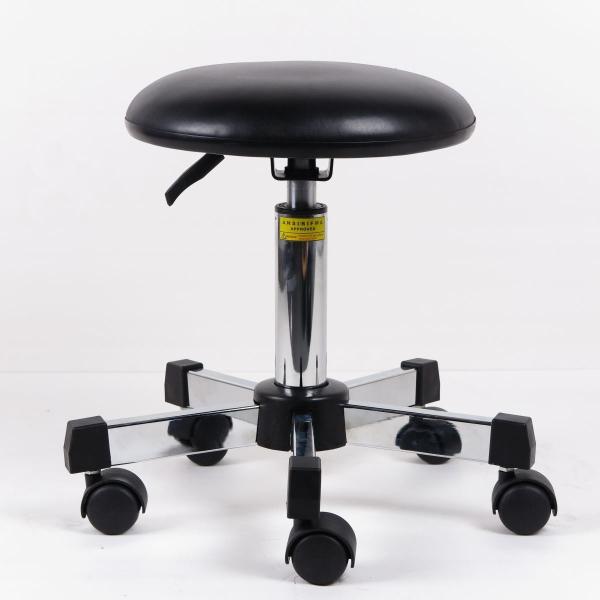 Buy cheap Wearable Synthetic Laboratory Ergonomic Chairs , Leather Clean Room Stools from wholesalers