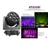 Buy cheap 7*40W DMX512 Stage RGBW 4in1 LED Moving Head Professional Show Lighting from wholesalers