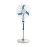Electric Rechargeable Adjustable Floor Fan Household 16 Inch Plastic