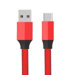 2A 3A Braided with aluminum shell USB Charging Cable For Mobile Phone Transfer
