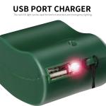 USB Phone Emergency Charger 5.0V Hand Crank Power Dynamo For Outdoor Mobile