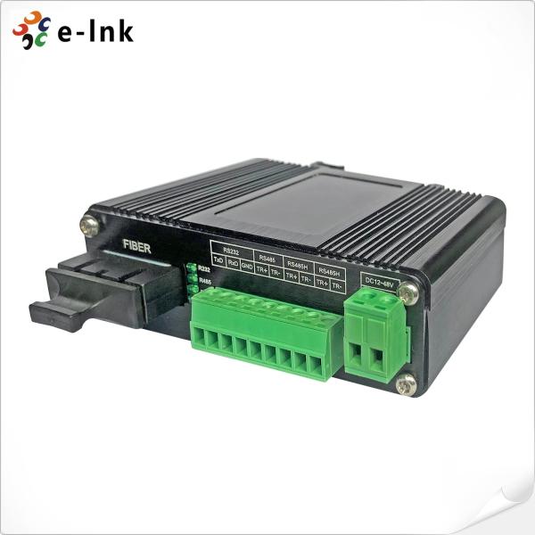 Buy cheap Industrial Serial RS232 / RS485 / RS422 Fiber Optic Modem SC MM 850nm, 550m from wholesalers