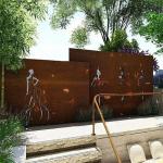 Polished Metal Decorative Panels Artistic Corten Steel Stainless Steel