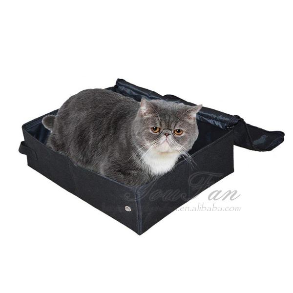 Buy cheap Portable Cat Litter Box Collapsible Litter Bag from wholesalers